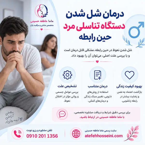 درمان شل شدن دستگاه تناسلی مرد حین رابطه