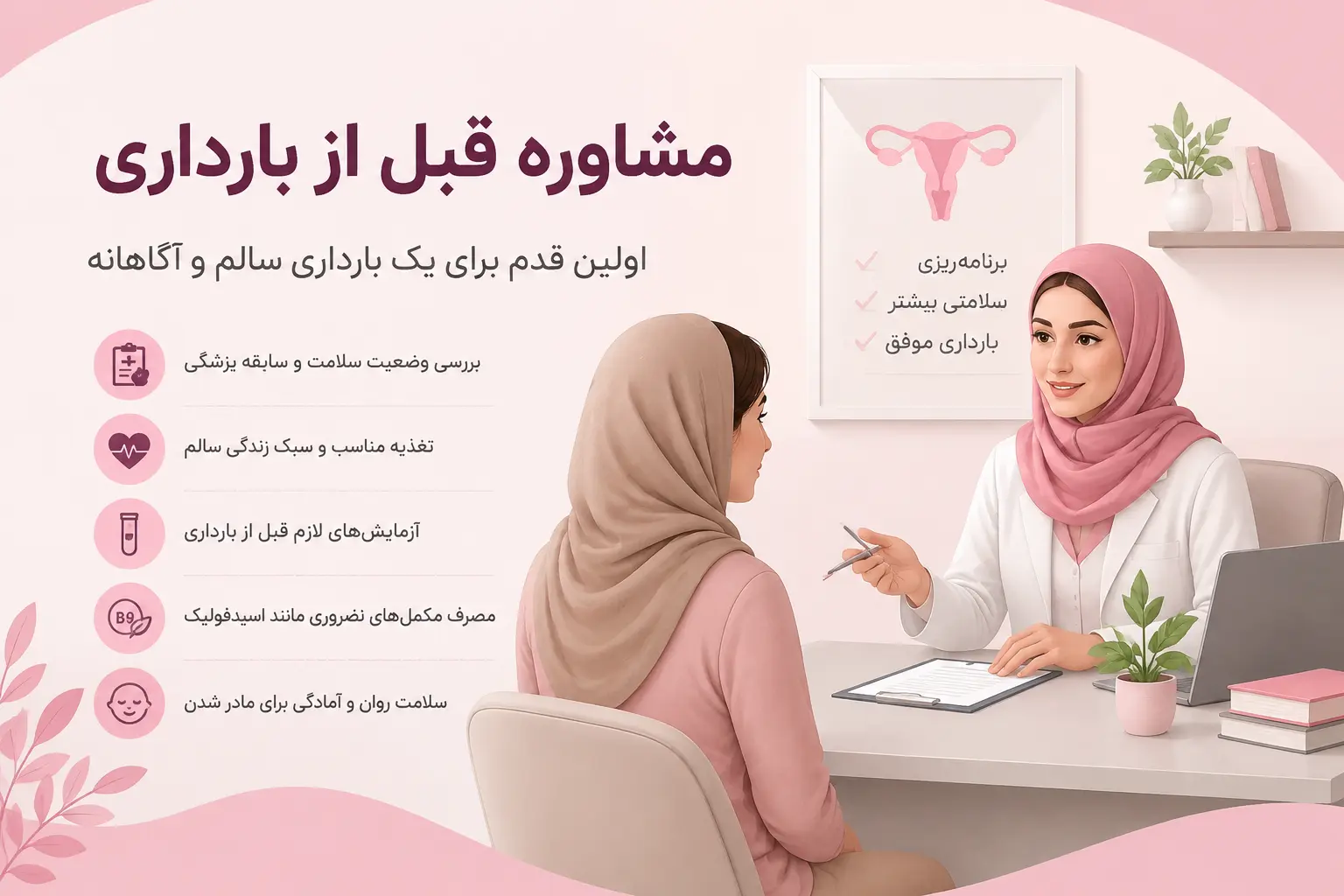 مشاوره قبل از بارداری