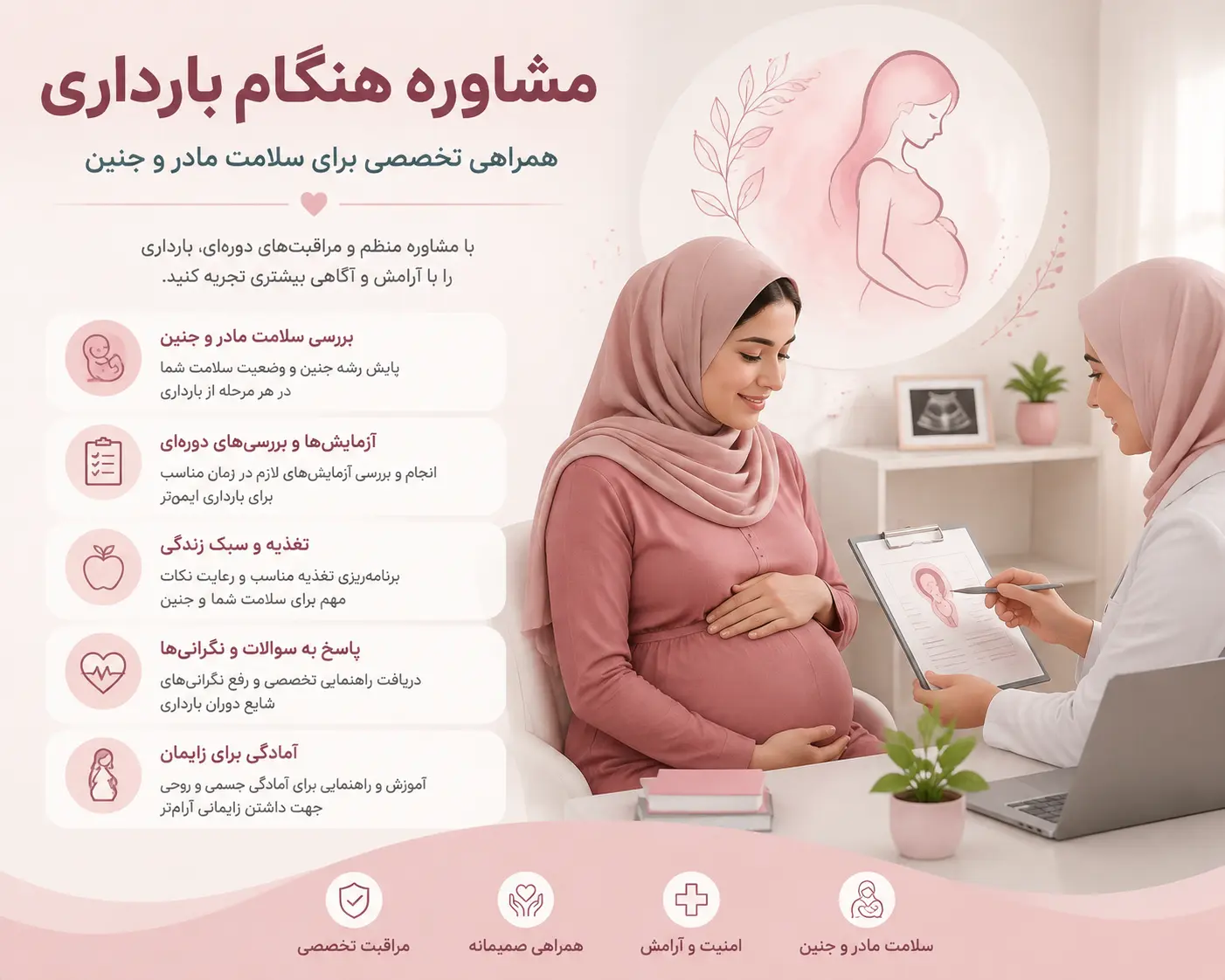 مشاوره هنگام بارداری